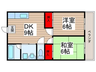 ヴィラ松戸の物件間取画像